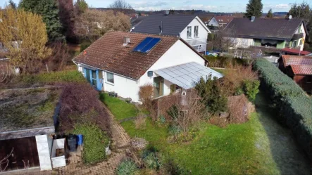 Außenansicht - Haus kaufen in Rangendingen - Freistehendes Wohnhaus mit großem Grundstück