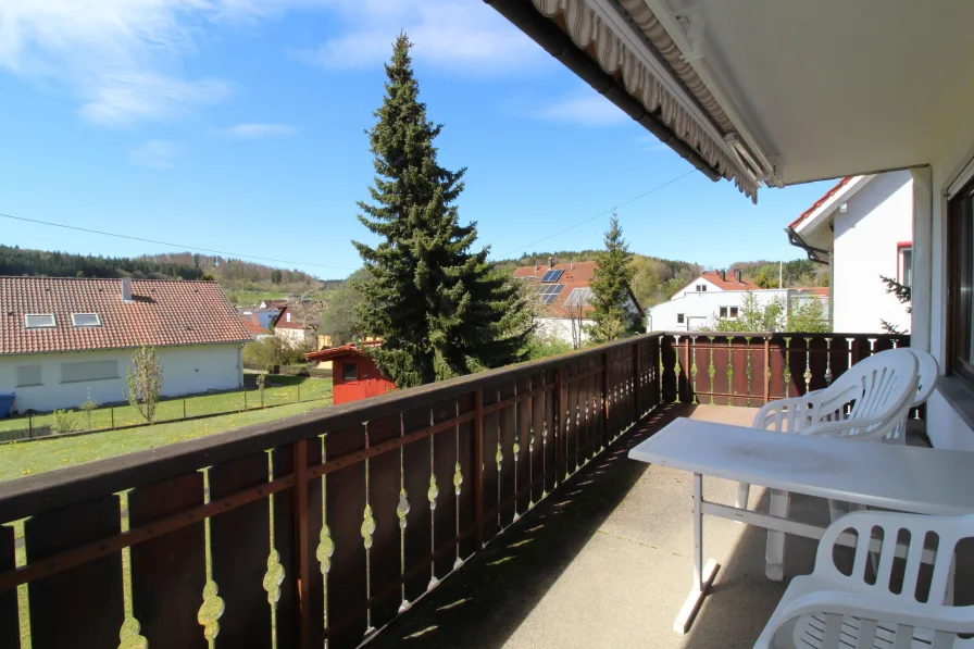 Balkon Aussicht