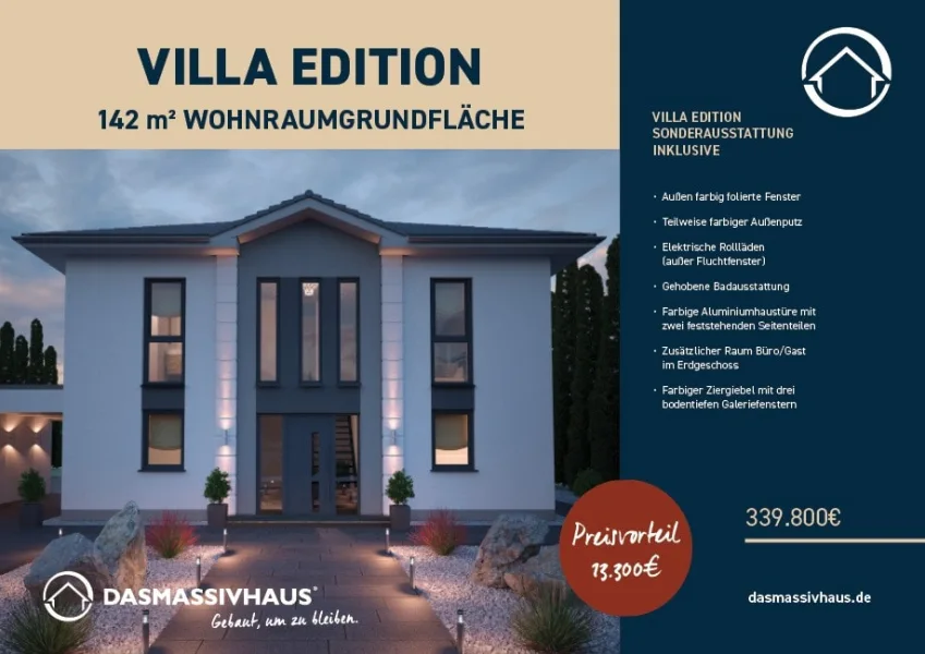  - Haus kaufen in Welschbillig - Das Massivhaus! Sonderedition! Traumhaft schön, modernste Technik, individuelle Planung