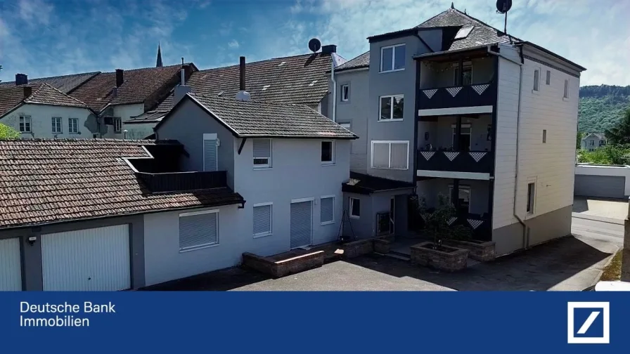 Außenansicht - Haus kaufen in Saarburg - Historisches 3-Familienhaus in Saarburg mit Charme und Potenzial