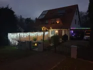 Haus mit Beleuchtung