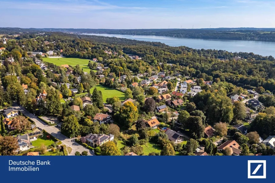  - Haus kaufen in Pöcking - Exklusives Grundstück in Pöcking – 1.905 m² mit vermietetem Einfamilienhaus und großem Potenzial!