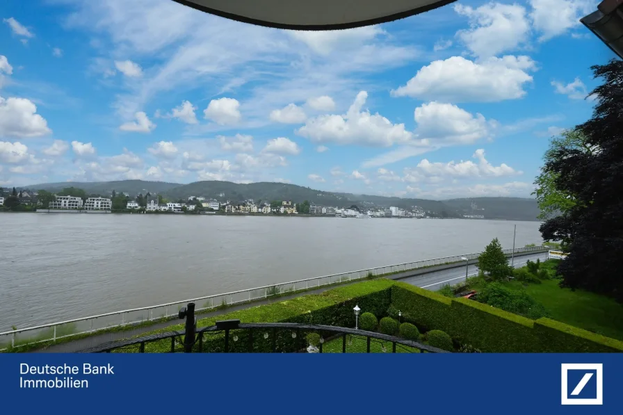 Panorama - Wohnung kaufen in Erpel - Genuss pur: Sonnige Wohnung mit herrlichem Rheinblick!