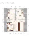 Dachgeschoss Wohnung Nr. 2