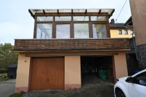 Garage und Wintergarten