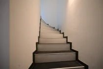 Treppe zu Dachboden