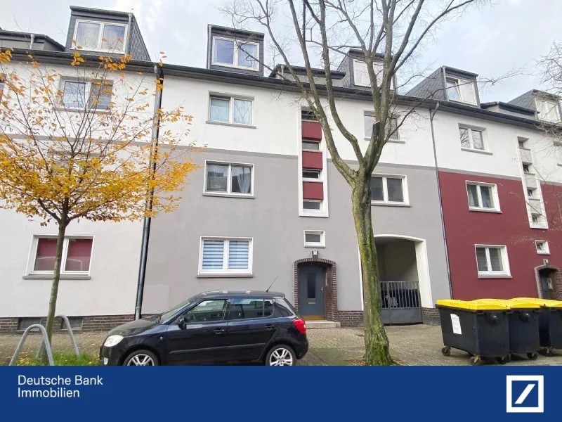 Strassenansicht - Wohnung kaufen in Bottrop - Schöne 2-Zimmer Wohnung im Herzen von Bottrop zu verkaufen.  