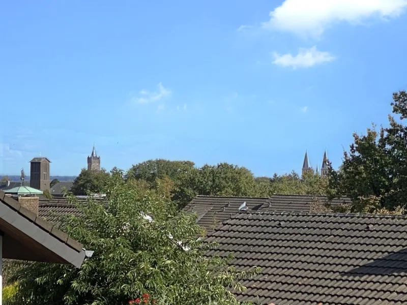 Ausblick vom Balkon