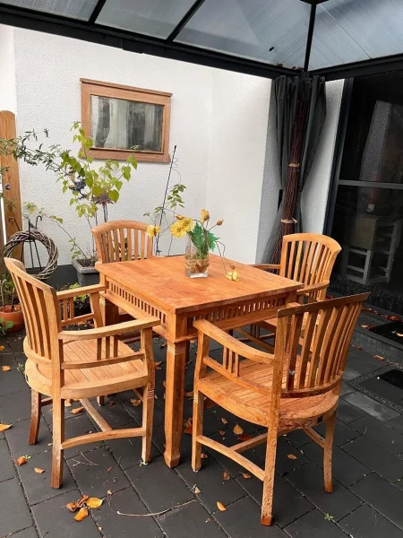 überdachte Terrasse Altbestand