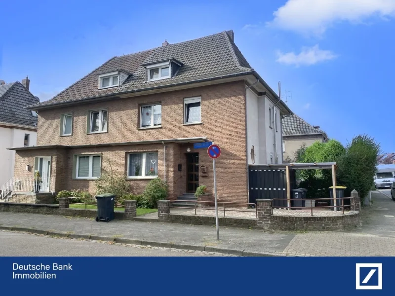 Titel - Haus kaufen in Kleve - Charmante Doppelhaushälfte als Zweifamilien-Haus in der Klever-Oberstadt