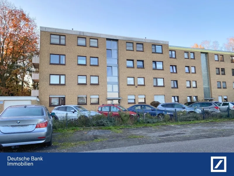 Straßenansicht - Wohnung kaufen in Wesel - Charmante 3,5-Zimmer-Eigentumswohnung mit Potenzial und großem Balkon in Wesel-Obrighoven