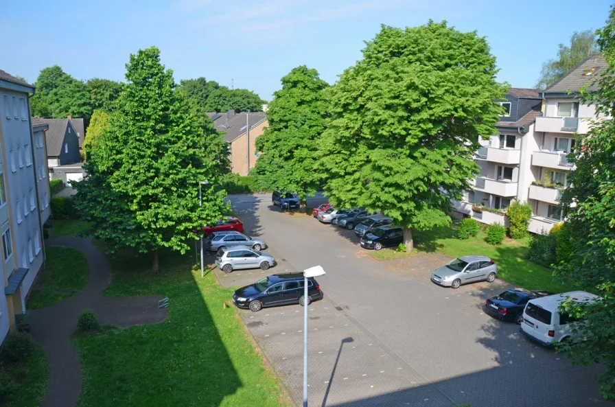 Ausblick Balkon