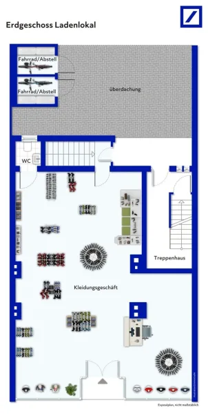 Grundriss Erdgeschoss Laden