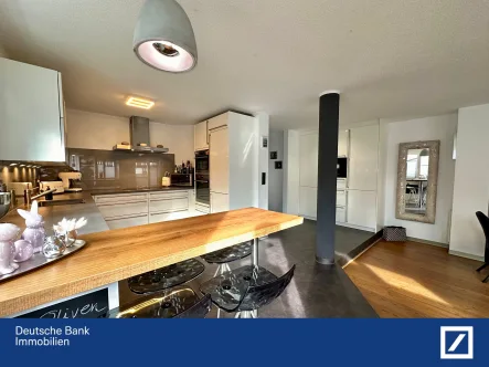 Küche - Haus kaufen in Teningen - Modernes Wohnen in ruhiger Lage: Hochwertige DHH mit großer Sonnenterasse