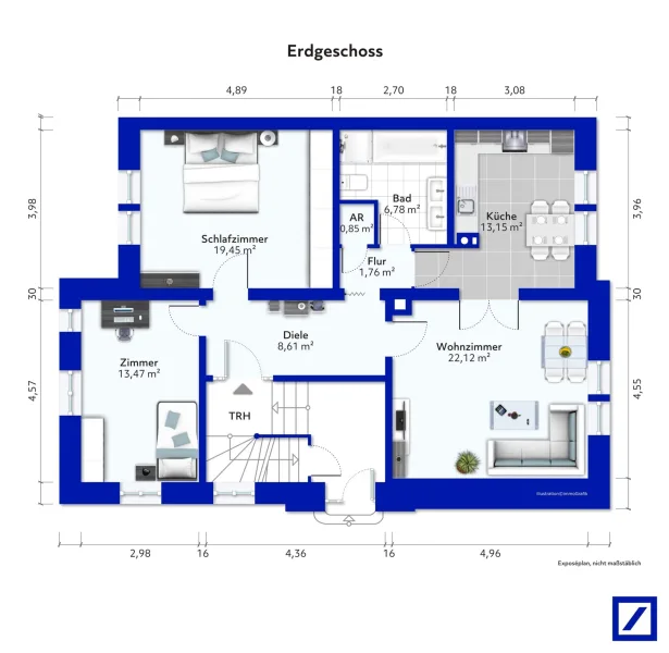 Grundriss Erdgeschoss