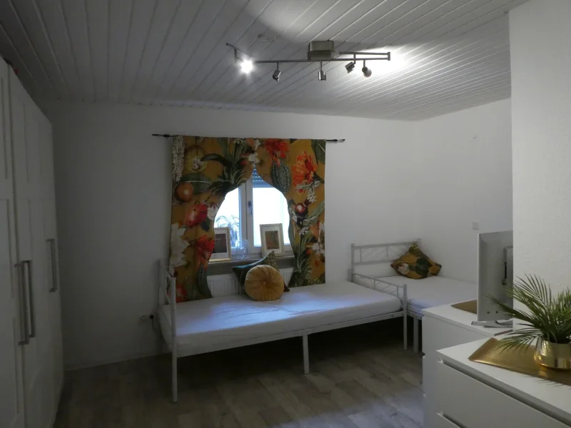 Schlafzimmer im Souterrain
