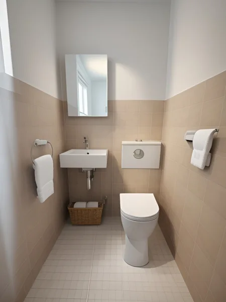 Homestaging EG Gäste WC