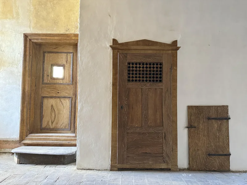 Restaurierte Türen