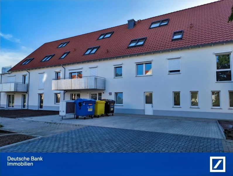Straßenseite - Wohnung kaufen in Halberstadt -  Gemütliche Eigentumswohnung mit 2 Bädern NEUBAU