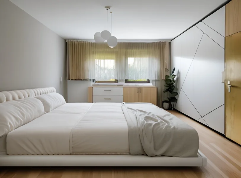 Schlafzimmer EG - Homestaging 