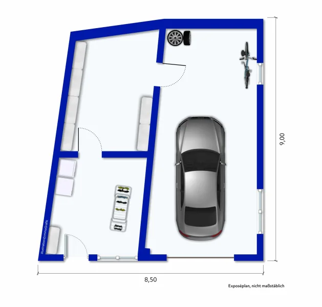 immoGrafik-Einliegerwohnung EG