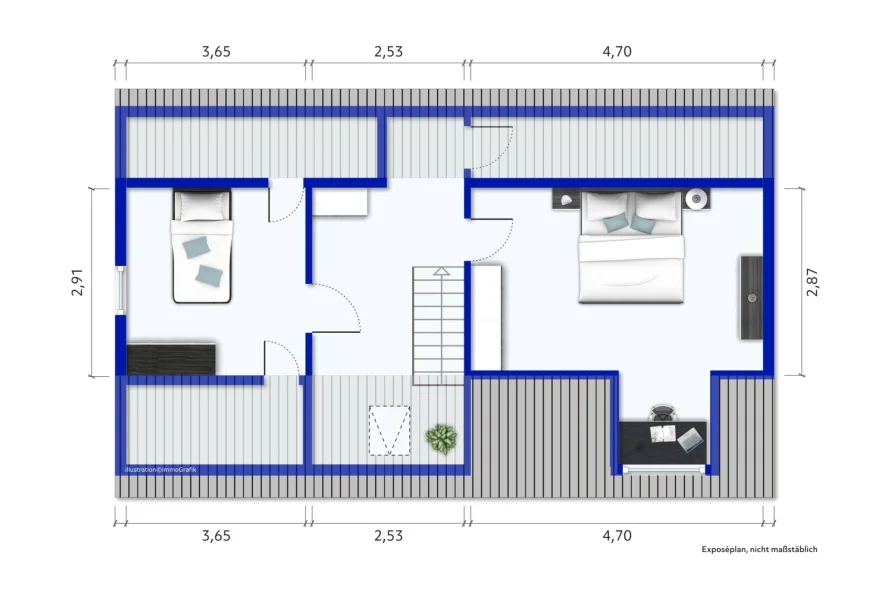 immoGrafik-Dachgeschoss