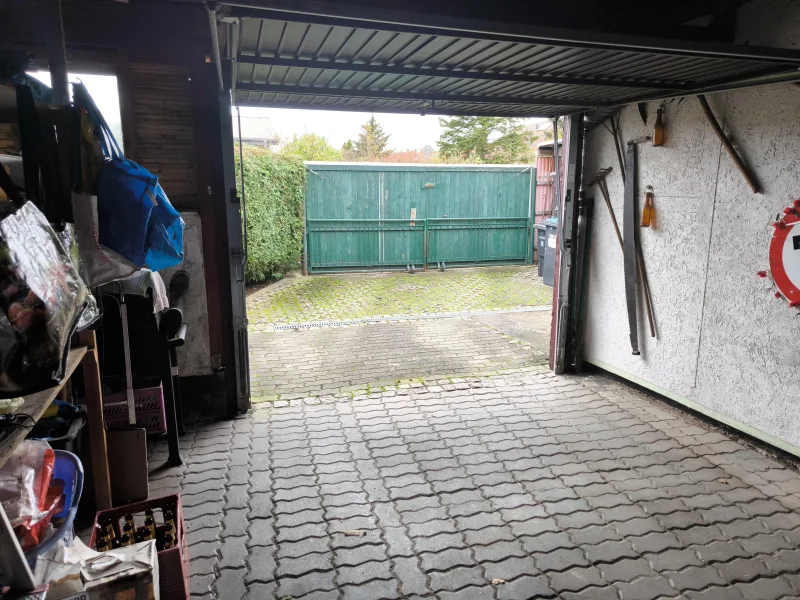 Garage innen