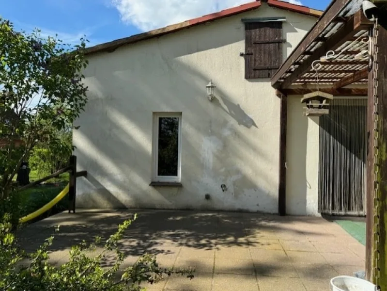 Fassade der Terrasse