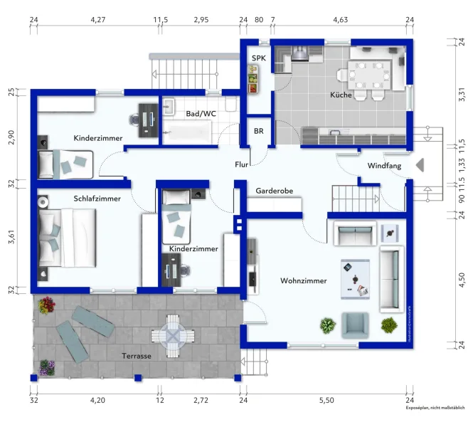 GR Umbau Diele- Kinderzimmer