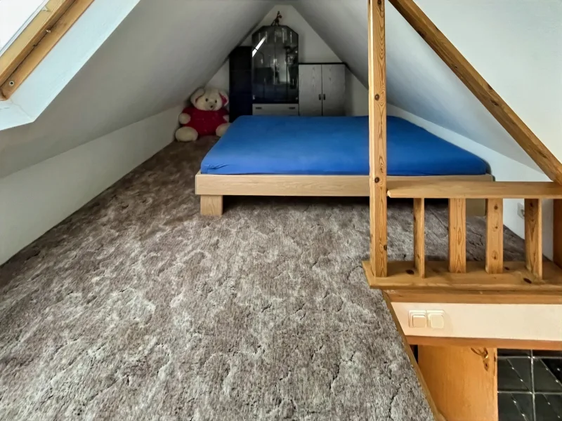 Spitzdach - Schlafzimmer