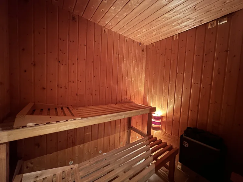 Sauna im Keller