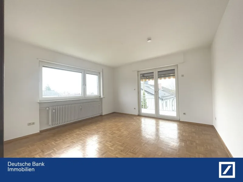 Wohnen - Wohnung mieten in Hirschberg - Schöne 4-ZKB mit großem Balkon und Wintergarten 1. OG