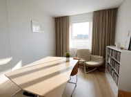 Arbeitszimmer mit Homestaging