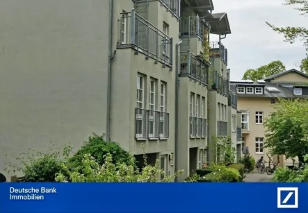 Hausansicht - Wohnung kaufen in Potsdam - Im Herzen von Potsdam liegt diese außergewöhnliche Maisonette-Wohnung als Reihenhaus