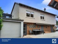 Ansicht Hofseite mit Garage