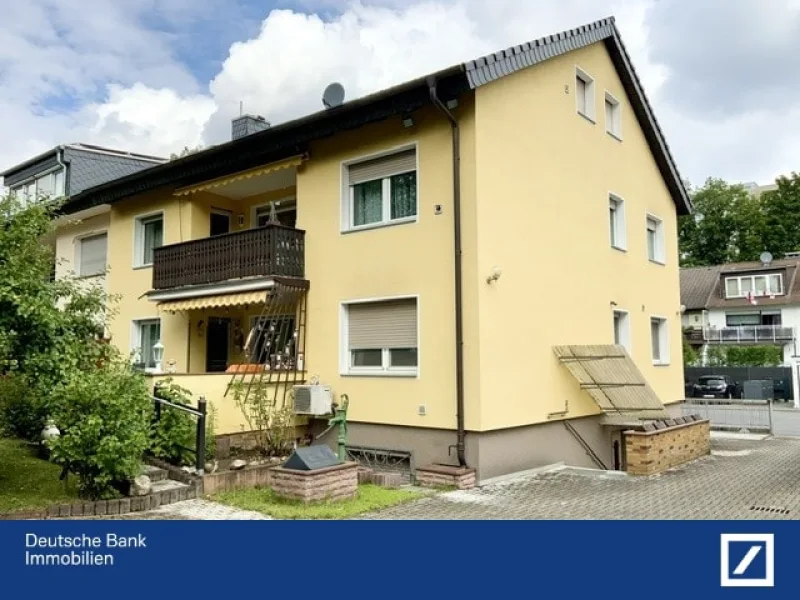 Objektfoto Rückseite - Haus kaufen in Neu-Isenburg - Großzügiges 2-Familienhaus im Westend von Neu-Isenburg