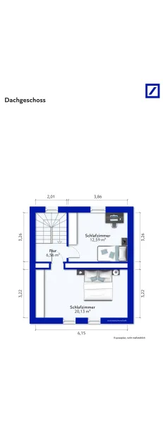 Grundriss Dachgeschoss 