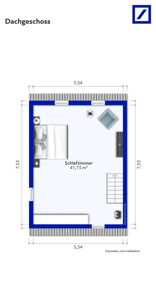 Grundriss Dachgeschoss