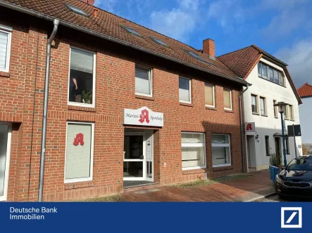 Frontansicht - Haus kaufen in Friedland - Objekt zur Kapitalanlage oder zur Eigennutzung im Zentrum der Stadt!