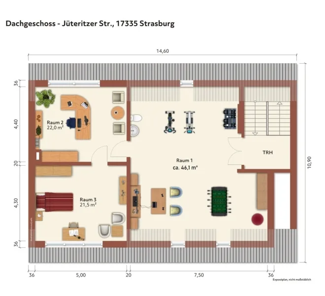 Grundriss Dachgeschoss