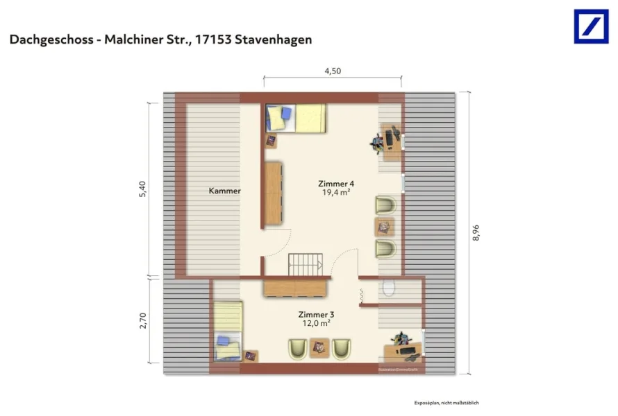 Grundriss Dachgeschoss