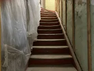 Treppe zum Dachgeschoss