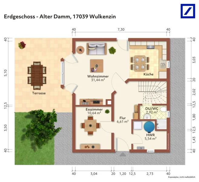 Grundriss Erdgeschoss