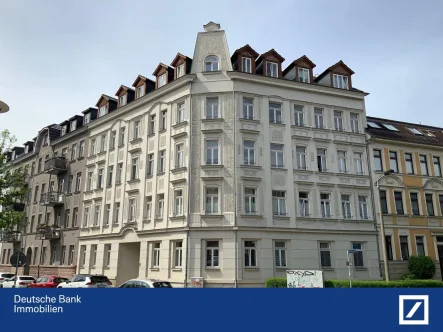Straßenansicht - Wohnung kaufen in Leipzig - Wohnen oder vermieten in der Messestadt -Leipzig