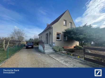 Straßenansicht - Haus kaufen in Hosena - Eigenes Heim im Seenland 