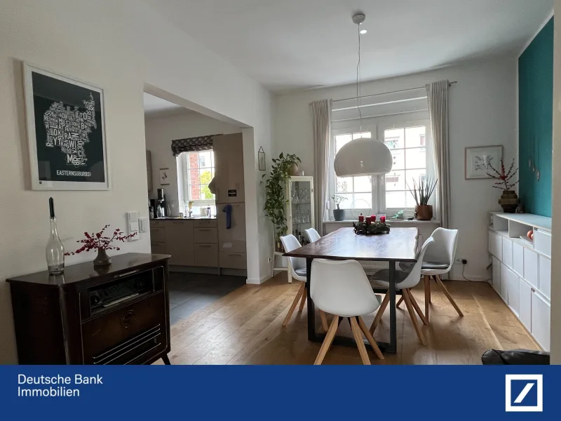 EG Esszimmer - Haus kaufen in Bergisch Gladbach - Renovierte Doppelhaushälfte mit viel Liebe zum Detail!