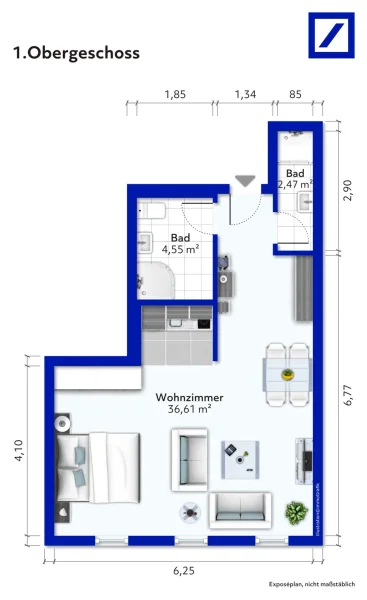 Grundriss Wohnung