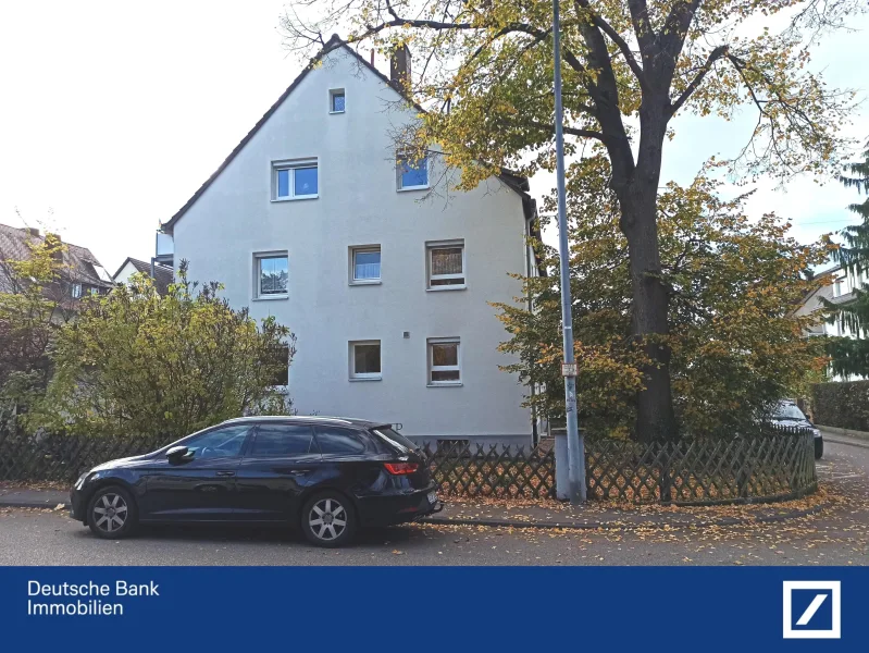 seitliche Ansicht - Wohnung kaufen in Fellbach - Fellbach, Top Maisonette Wohnung in ruhiger Innenstadtlage