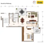 Grundriss Wohnung