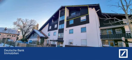 Wohnung_markiert - Wohnung kaufen in Garmisch-Partenkirchen - Renovieren und einziehen oder vermieten